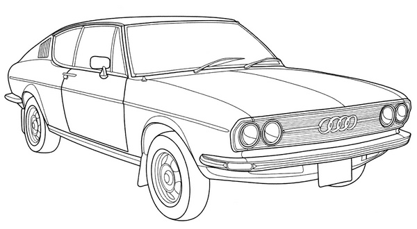 Audi 100 Coupe S 1974