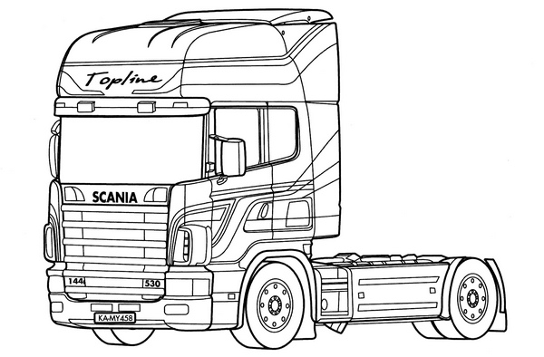 Scania 144 Topline