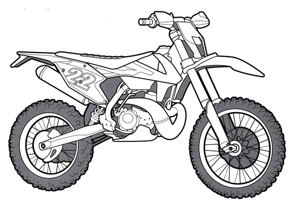 Кроссовый мотоцикл SX 250