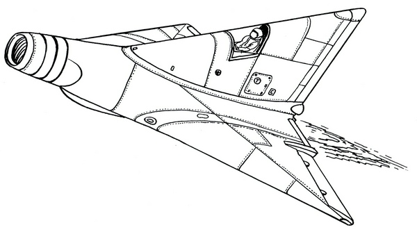 Сверхзвуковой истребитель Липпиш
