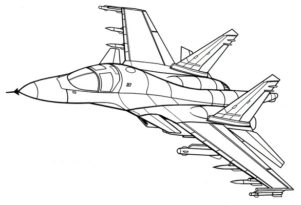 Многоцелевой истребитель Су-34