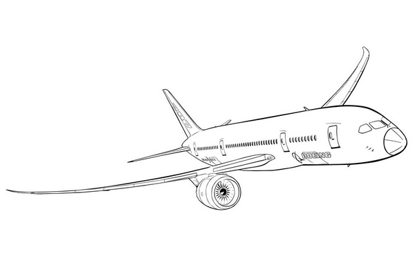 Самолет Boeing 787