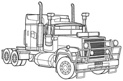 American Oil Truck