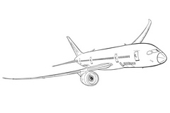 Самолет Boeing 787